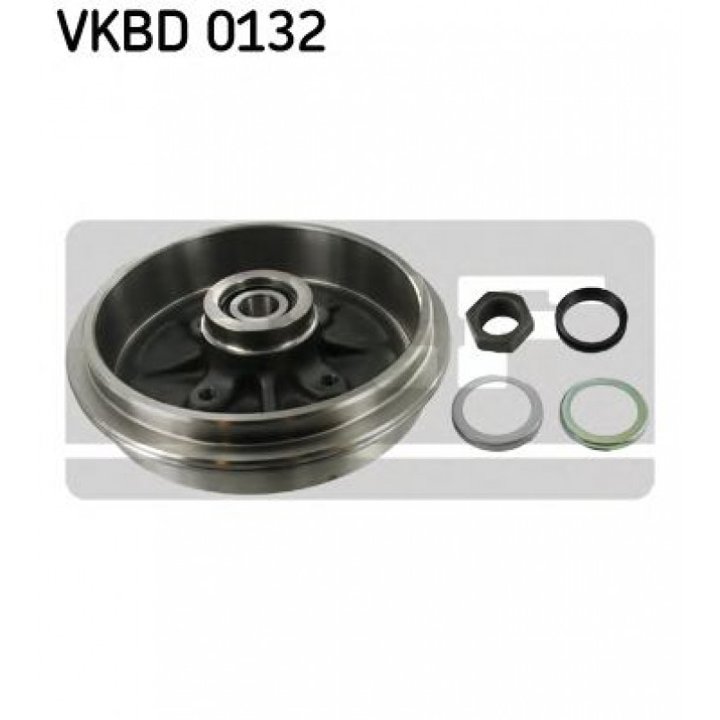 VKBD 0132 SKF Пiдшипник ступицi колеса та гальмівний барабан